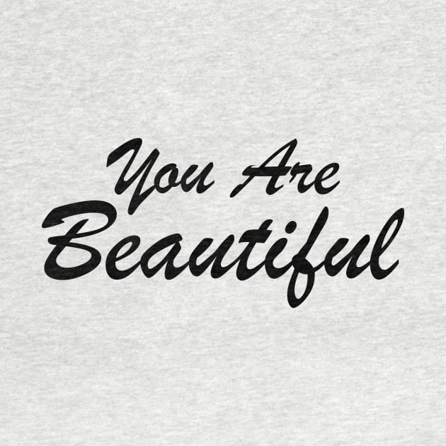 You Are Beautiful Motivational Quotes and Sayings by Color Me Happy 123